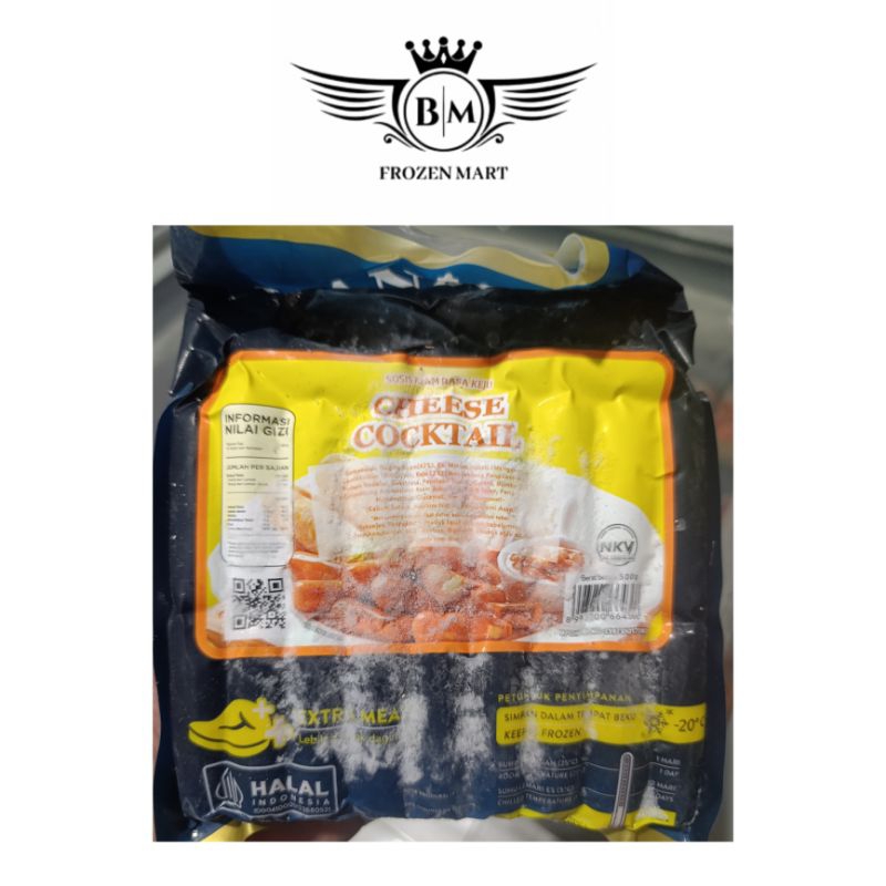 

Kanzler Sosis Cheese Coctail 500gr.