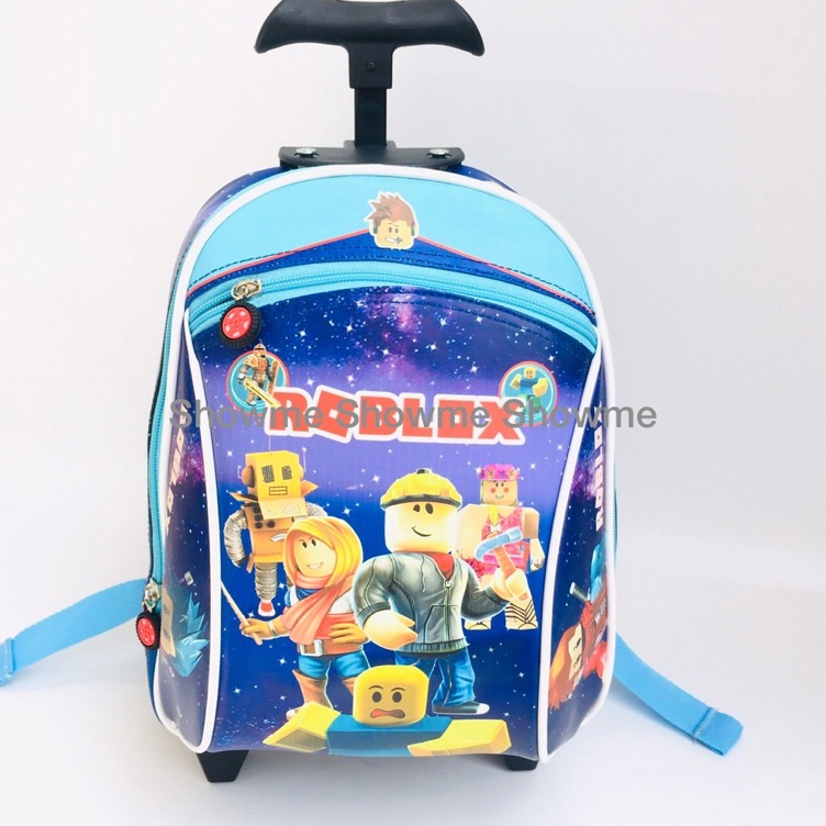 Diskon Terpopuler  SHOWME TAS TROLI  TROLLEY DORONG ANAK LAKI KARAKTER  BATOK GAMBAR BUSA KERAS  TAS