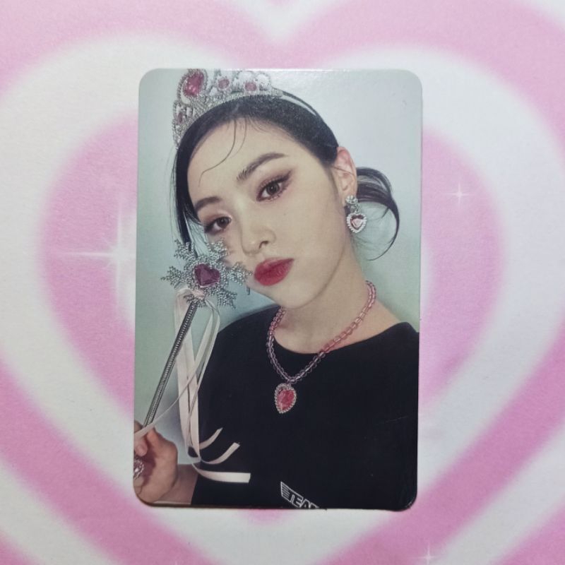 ryujin itzy official photocard checkmate tongkat