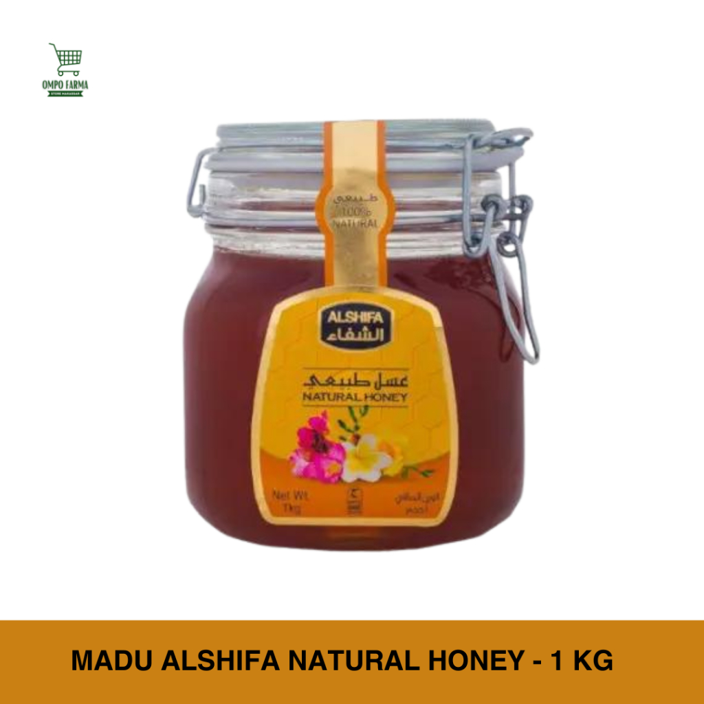 

ALSHIFA NATURAL HONEY - MADU ARAB MURNI - 1 KG