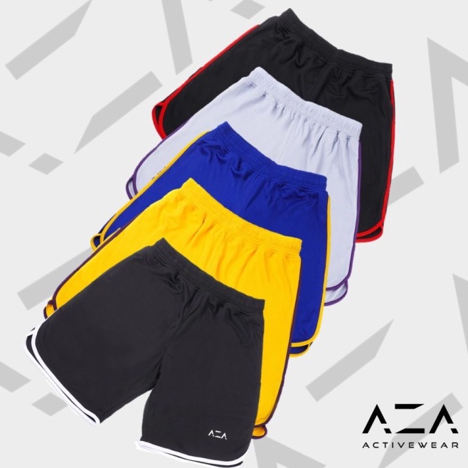 Baru Berkualitas  AZA Basketball Icon Shorts Celana Basket Polos