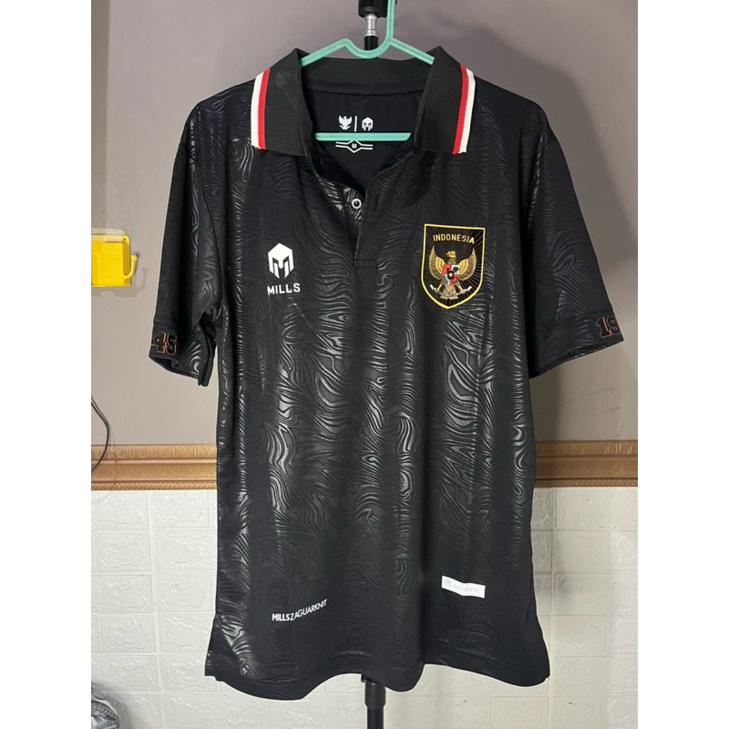 (NEW) Jersey Timnas Indonesia Hitam