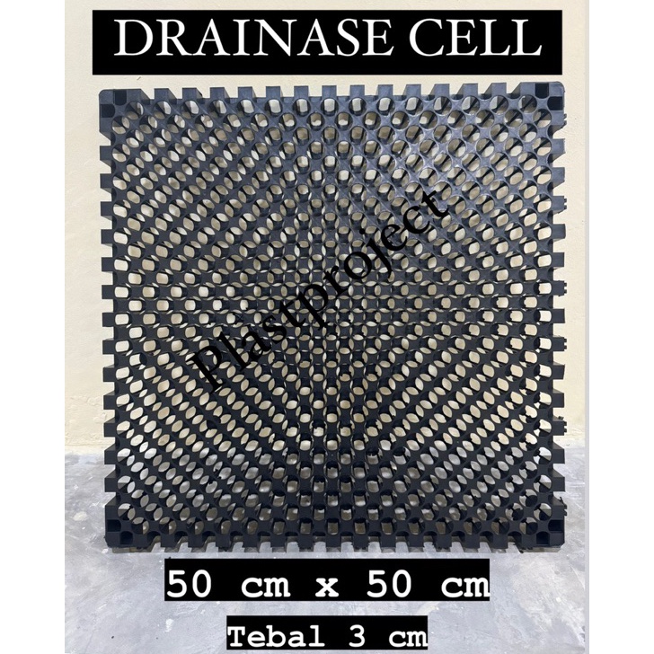 ORIGINAL alas Rumput Sintetis  DRAINASE CELL  DRAINAGE CELL  UKURAN 5 x 5 x 3 cm 1 Pcs Kokoh
