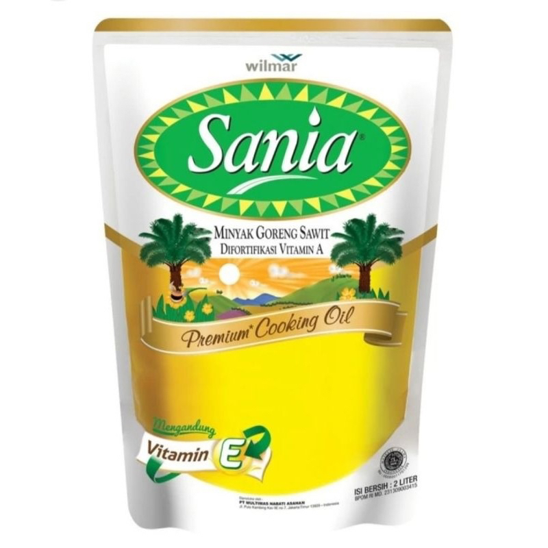 

Sania Minyak Goreng Premium Cooking Oil Pouch 2 L