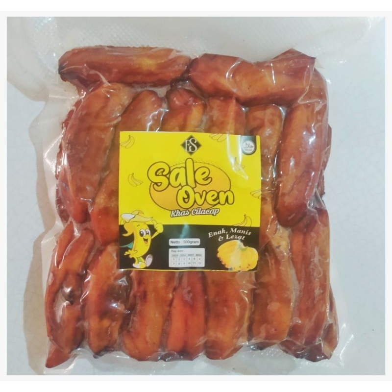 

sale pisang legit manis 1 kg kemasan vacum