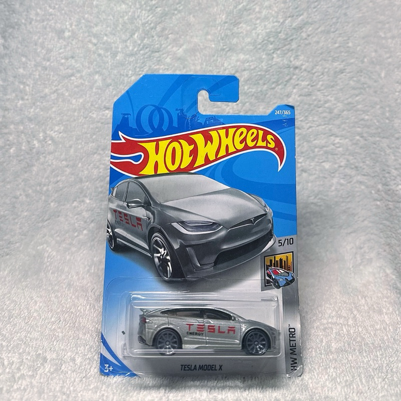 Hot Wheels Tesla Model X HW Metro Silver