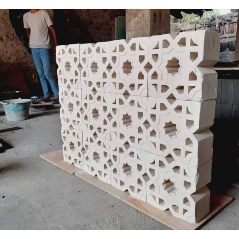 roster loster beton modern minimalis krawangan