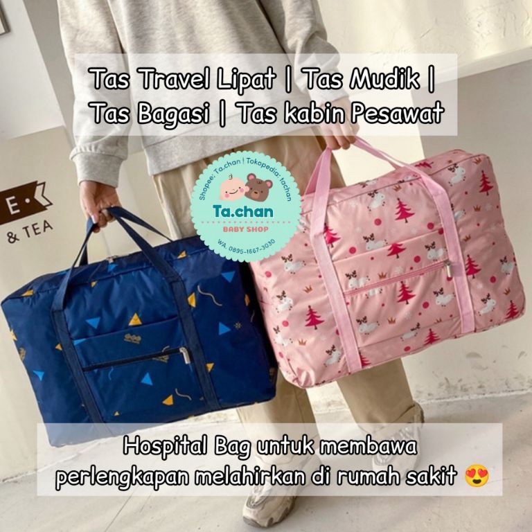 ART A76I Tas Travel Lipat  Tas Mudik  Tas Hospital Bag  Tas serbaguna  Tas perlengkapan bayi  Tas Ji