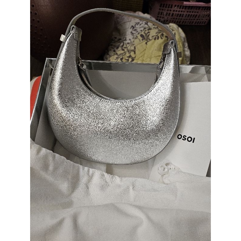 keep an bnib toni mini osoi silver bag
