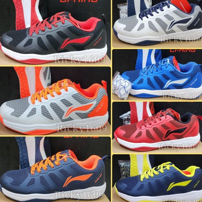 Terbaru SEPATU BADMINTON LINING ULTRA MAX  SEPATU LINING ULTRA MAX  ORIGINAL LINING MADE IN CHINA
