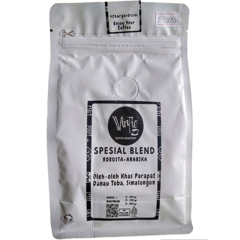 

Bubuk Kopi Spesial Blend (ROBUSTA+ ARABICA )100 gr WinTie Coffee