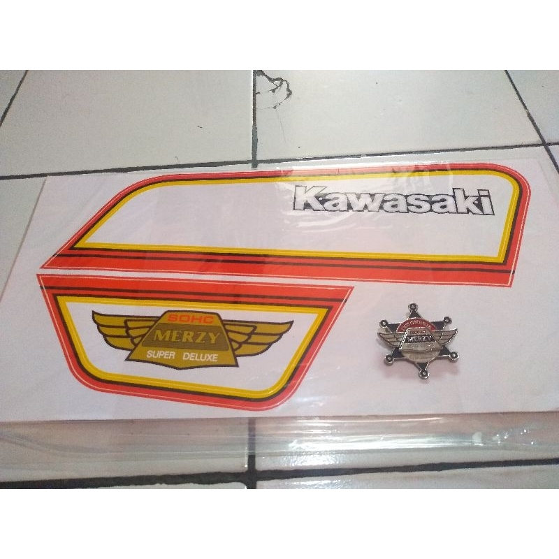 stiker list body binter merzy kz200 platina