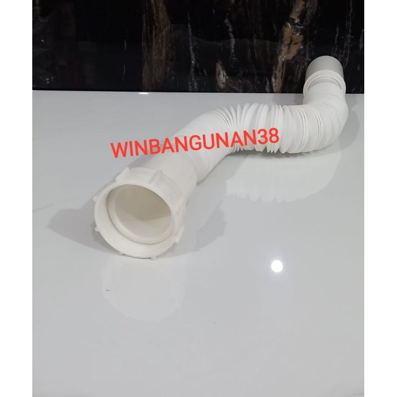 SELANG TARIK BAK CUCI PIRING 11/2"/SELANG BUANG WASTAFEL CUCI PIRING/SELANG SINK/SELANG AVUR SINK
