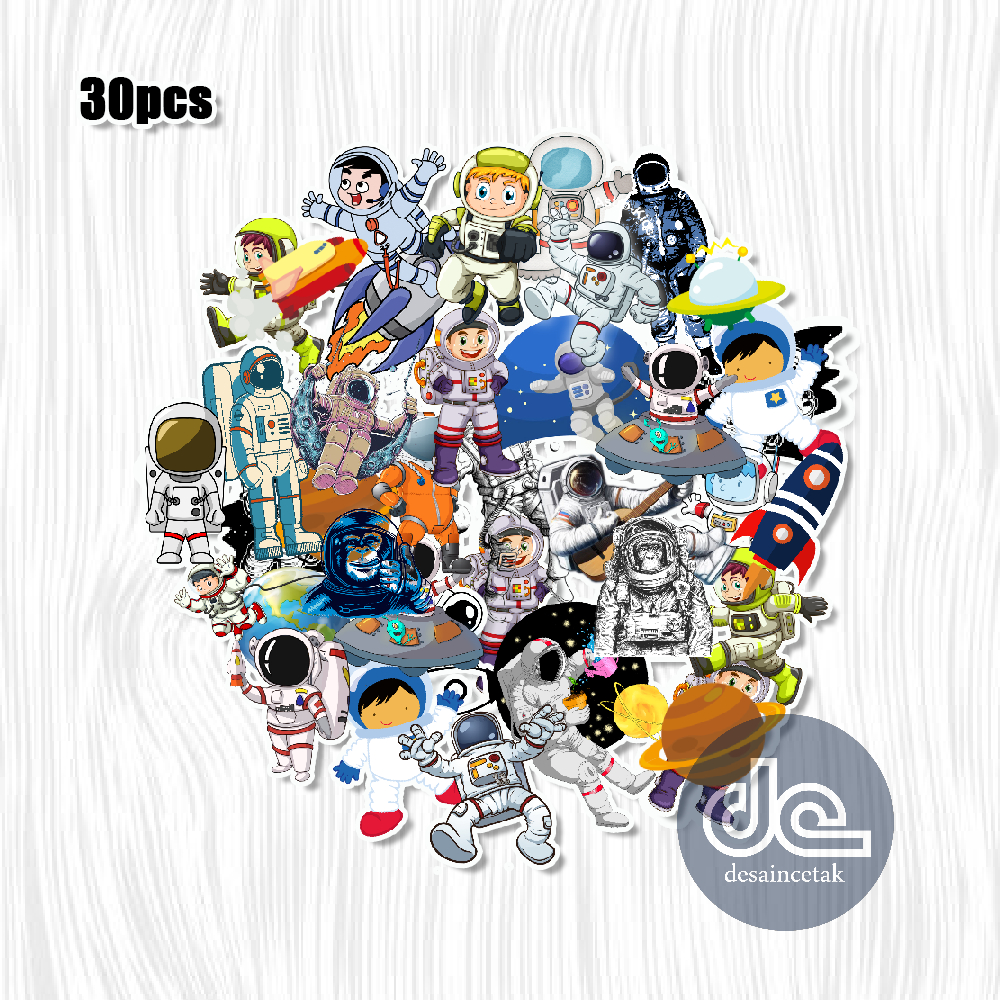 

STICKER PACK ASTRONOT Tema | STIKER TUMBLER HP LAPTOP MURAH