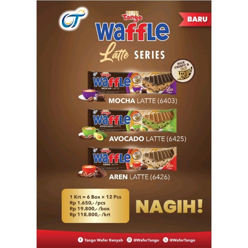 

tango waffle Coffe Latte SERIES MURAH