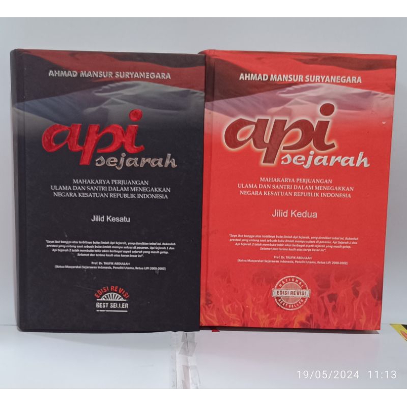 Buku Original Api Sejarah Jilid 1&2