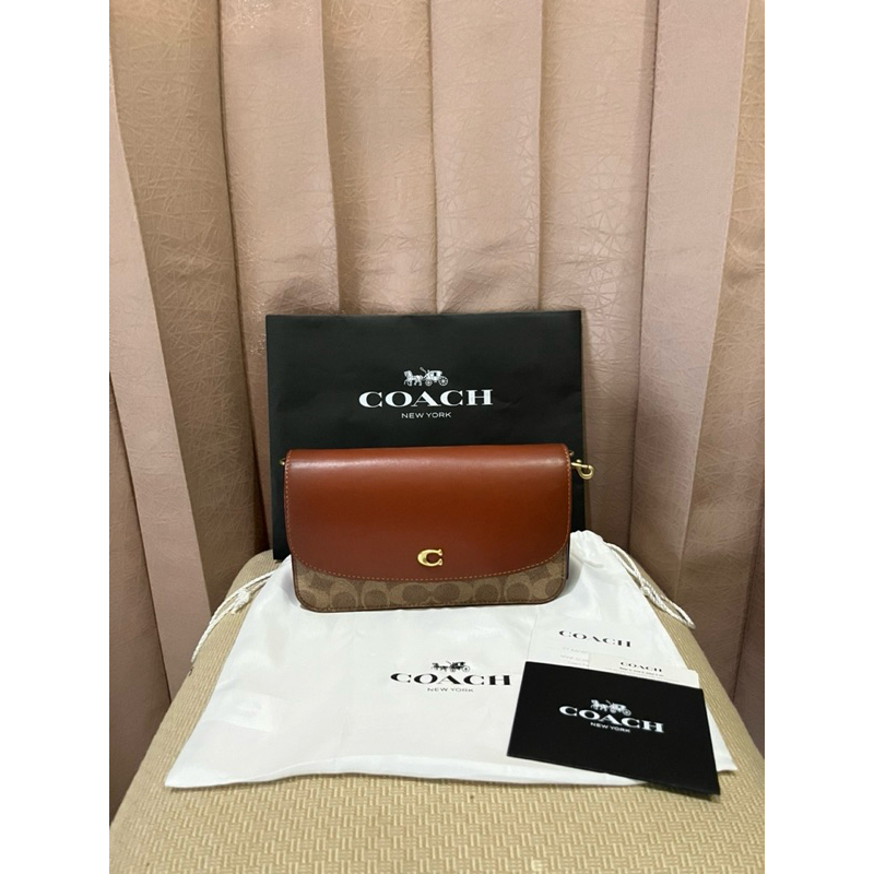 Coach Hayden Signature Tan Rush Original 100% Coach Butik Plaza Senayan