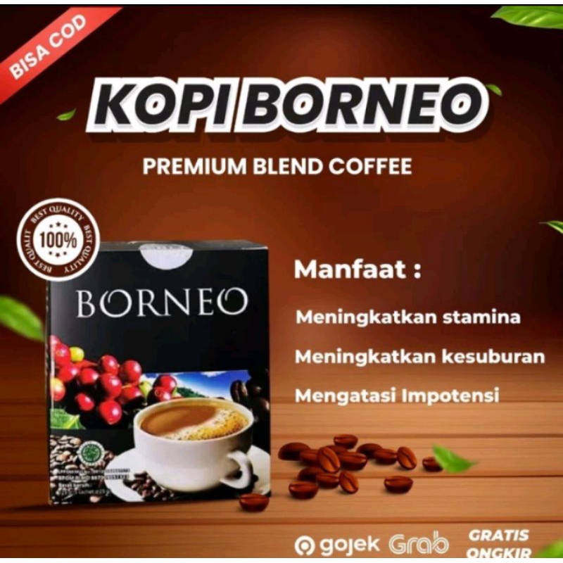 

kopi Borneo sachet ori 100%