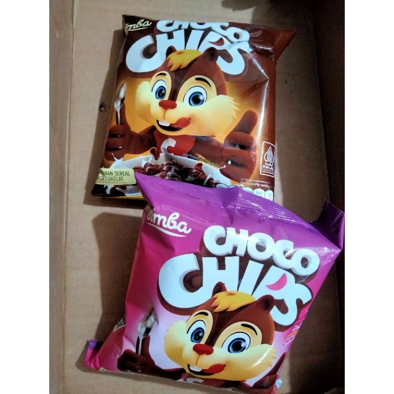 

Simba Choco Chips Coklat / Stroberi isi 5 bungkus