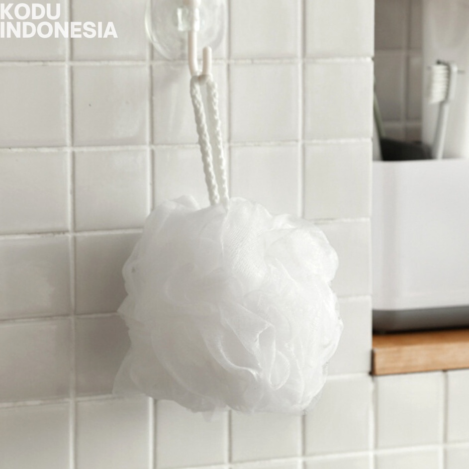 Jangan Sampai Kehabisan KODU Shower Puff SPONS MANDI Jaring Body Scrub Soft Lembut di Kulit Penghasi