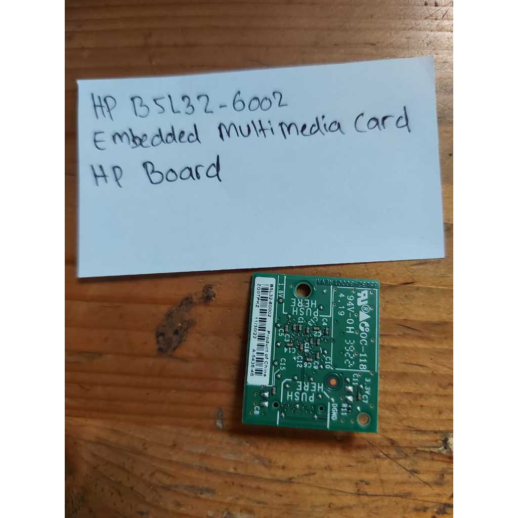 HP B5L32-6002 Embedded Multi Media Card HP Board
