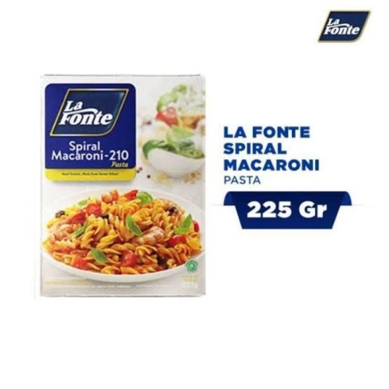 

La Fonte Spiral Macaroni (Makaroni) 210 Pasta 225gr