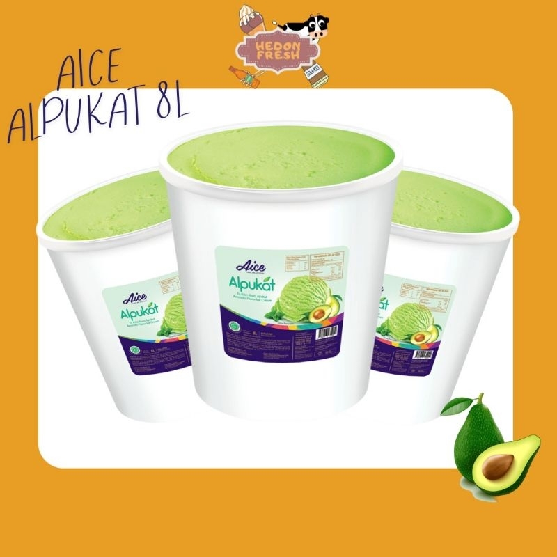 

Ice Cream AICE Alpukat 8 Liter