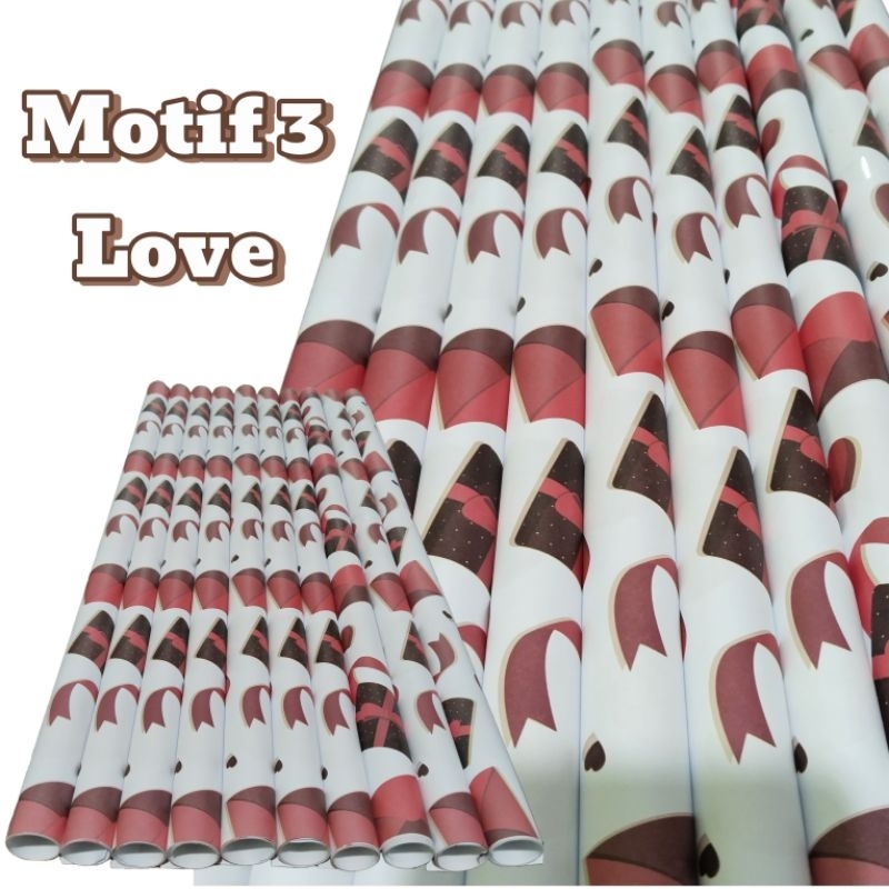 

Kertas Kado Motif Love (3)