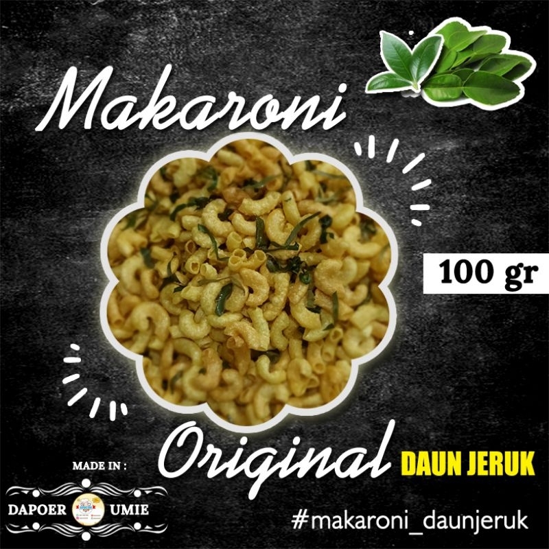 

MAKARONI BANTET ORIGINAL DAUN JERUK 100 GRAM /TIDAK KERAS,GURIH