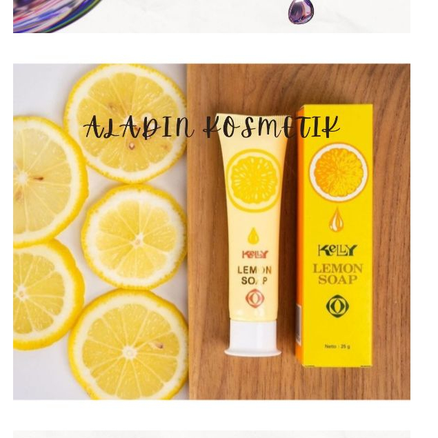 KELLY LEMON SOAP / Sabun wajah kelly / facial wash kelly / sabun lemon