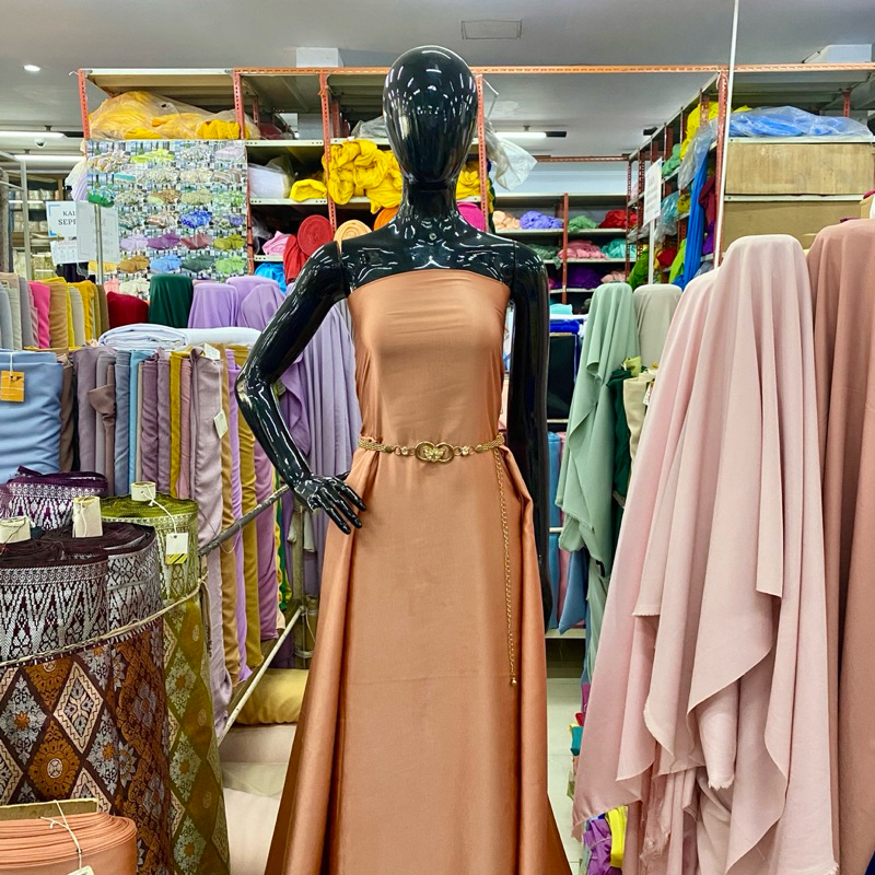 Kain Silk Maxmara Kain Maxmara Polos / Meter