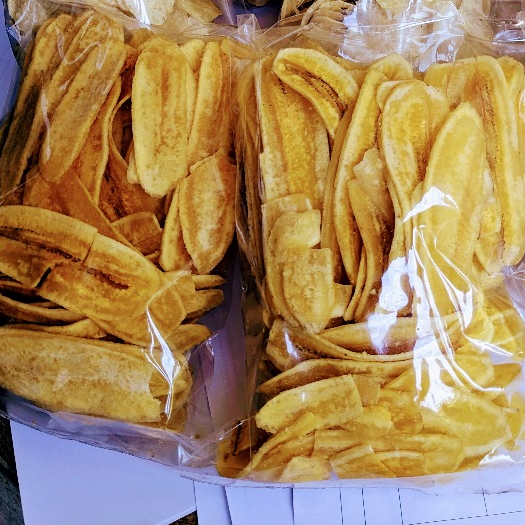 

Cemilan Keripik Pisang Kepok Gurih Manis Tanpa Gula Tanpa Pemanis Buatan Bebas MSG