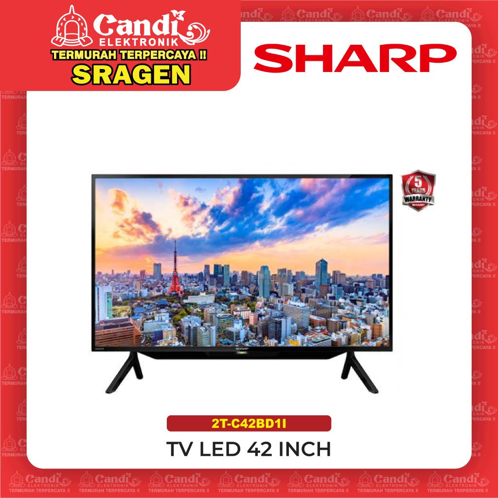 SHARP TV Led 42 Inch Digital TV Full HD - 2T-C42BD1I