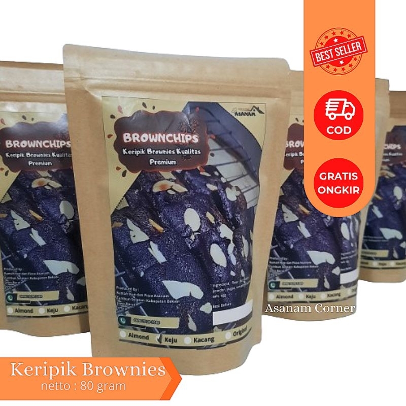 

Brownchips/ keripik brownies/ brownies krispi/ brownies crispy/ brownies kering