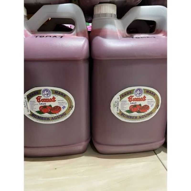 

Saus Tomat Sumber Agung Jeregen (5L) Jergen Tomat