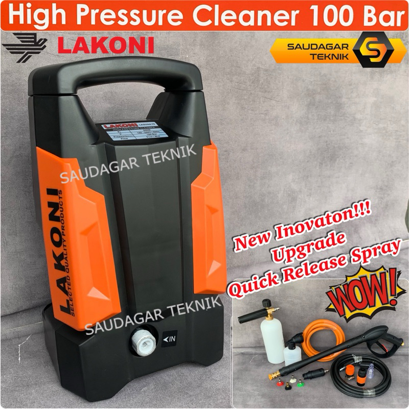 Jet Cleaner Lakoni Laguna 70 Mesin Steam Cuci Mobil Motor AC Lakoni Laguna 70 High Pressure Cleaner 