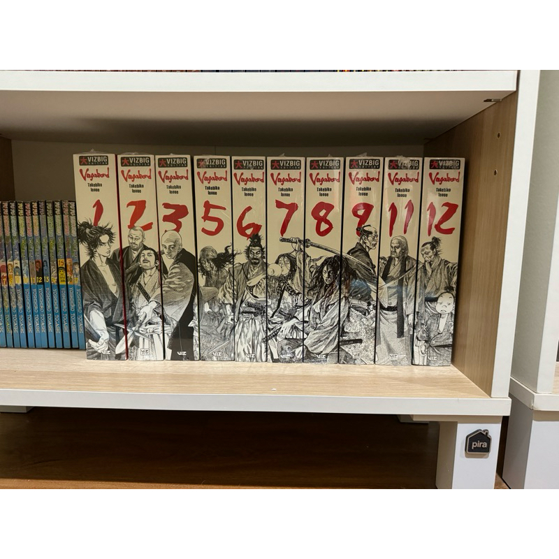 Komik Vagabond Viz Media Set Vol 1-12 Brand new sealed