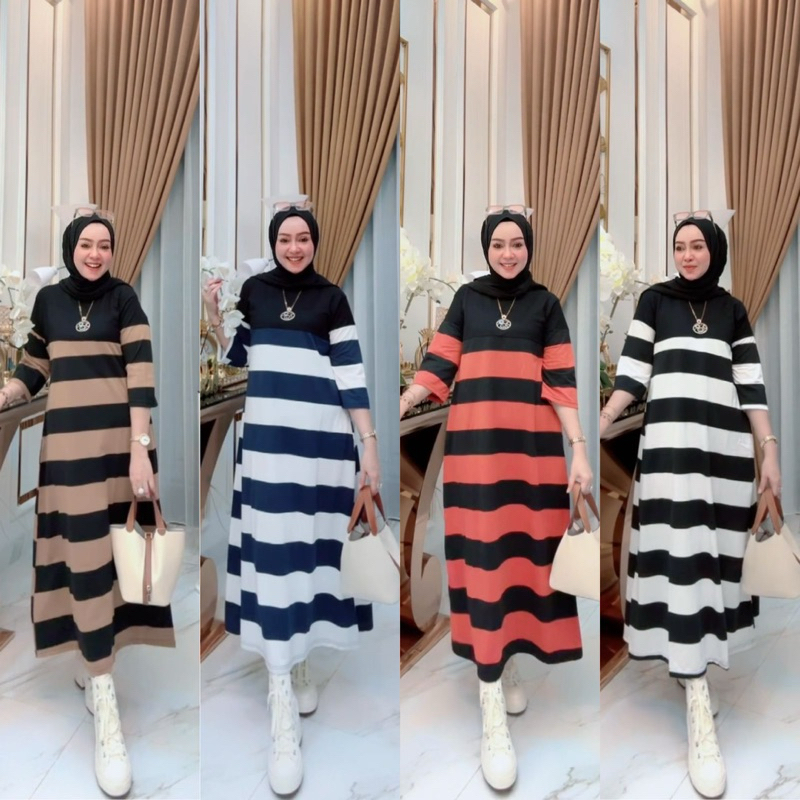 Midi dress salur by nabil collection