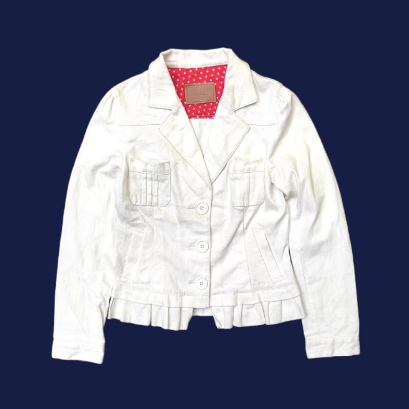 Sonia Rykiel Denim Blazer Jacket