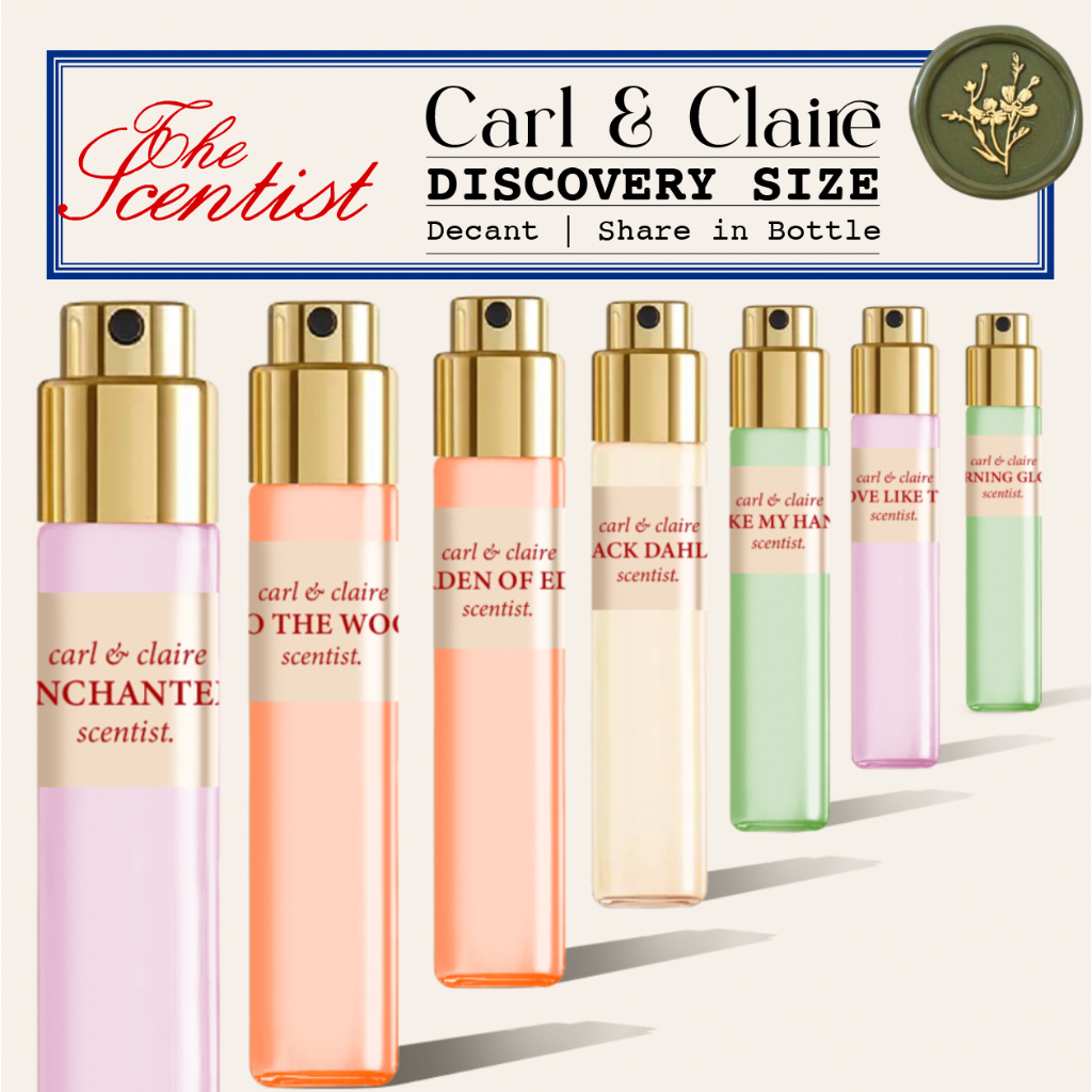 Carl & Claire - Discovery Set | Take My Hand Into the Wood Garden of Eden Black Dahlia Morning Glory