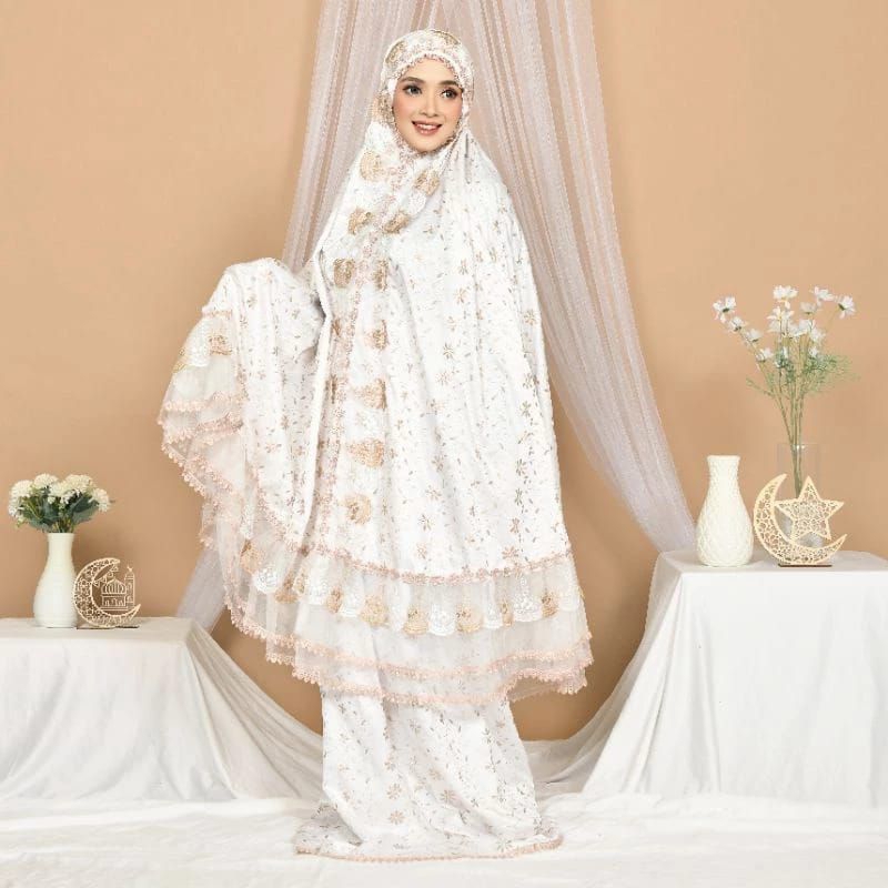 MUKENA MEWAH MUKENA PRADA