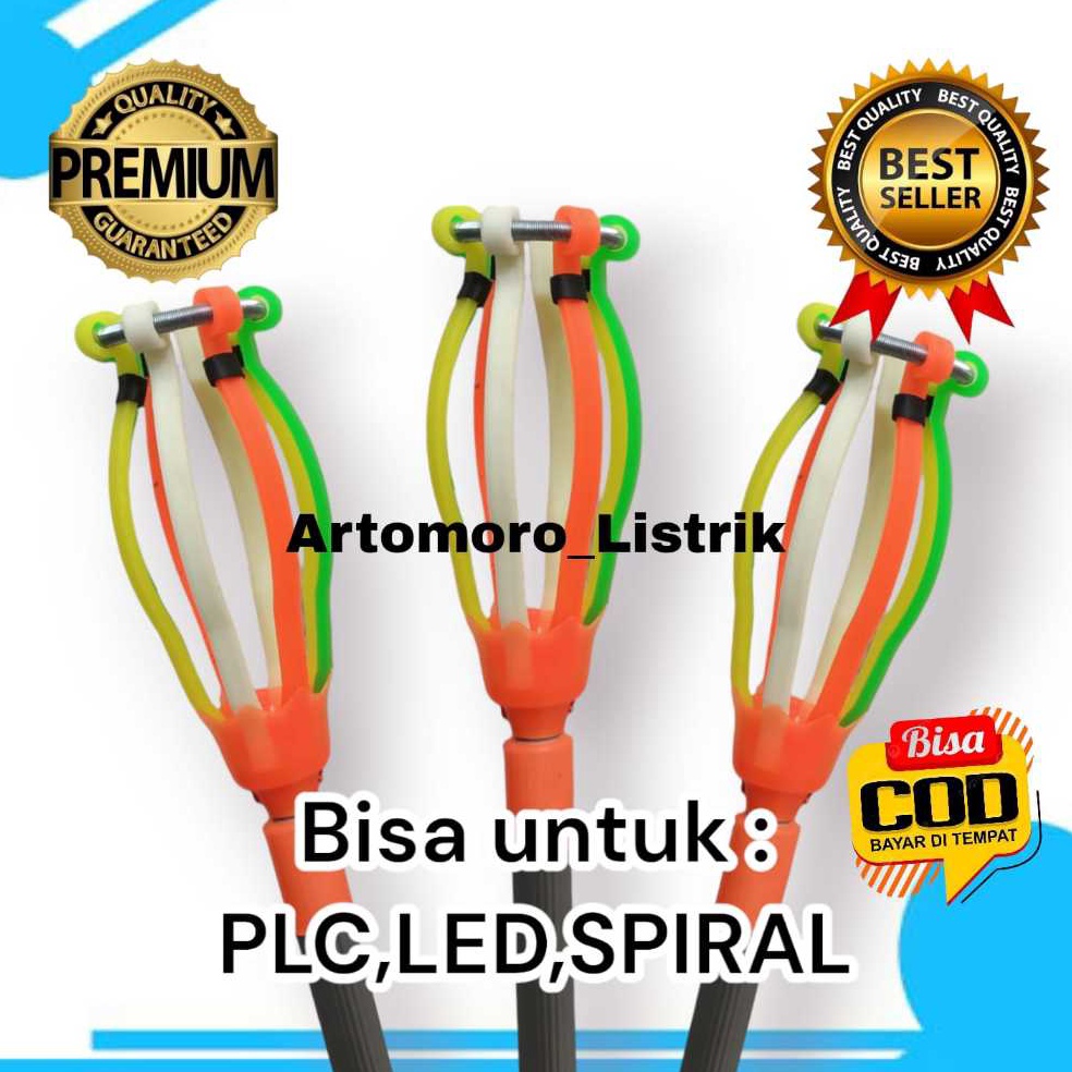 Big Deal Tongkat LampuStik Lampu standartTongkat Penganti Lampu STANDART Satu Set Kepala dan Tongkat
