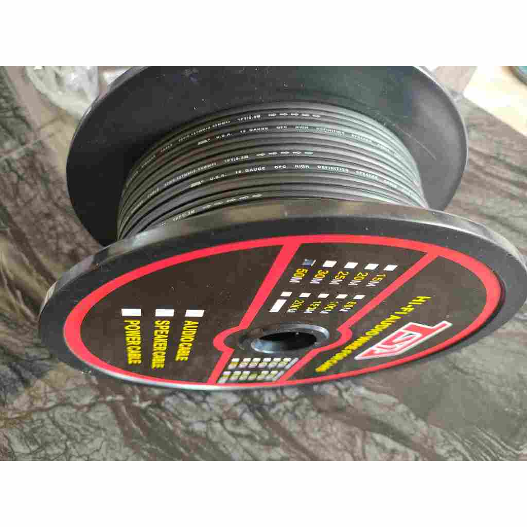 Kabel Speaker 16 AWG HIGH QUALITY PREMIUM OFC