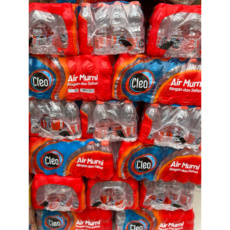 

Cleo mini 1krat isi 24 botol