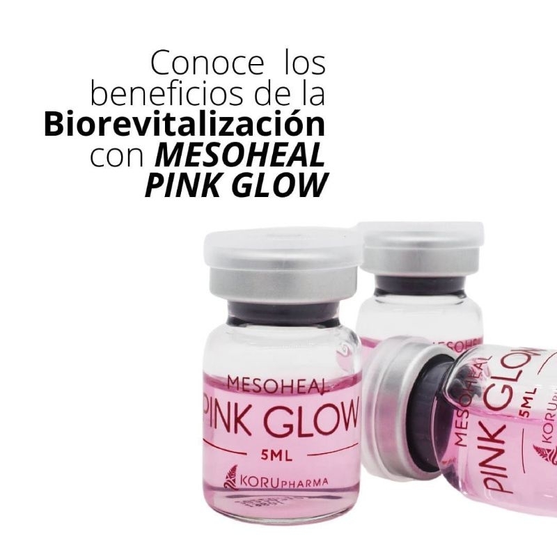 Pink Glow skin booster//pink glow serum DNA SALMON