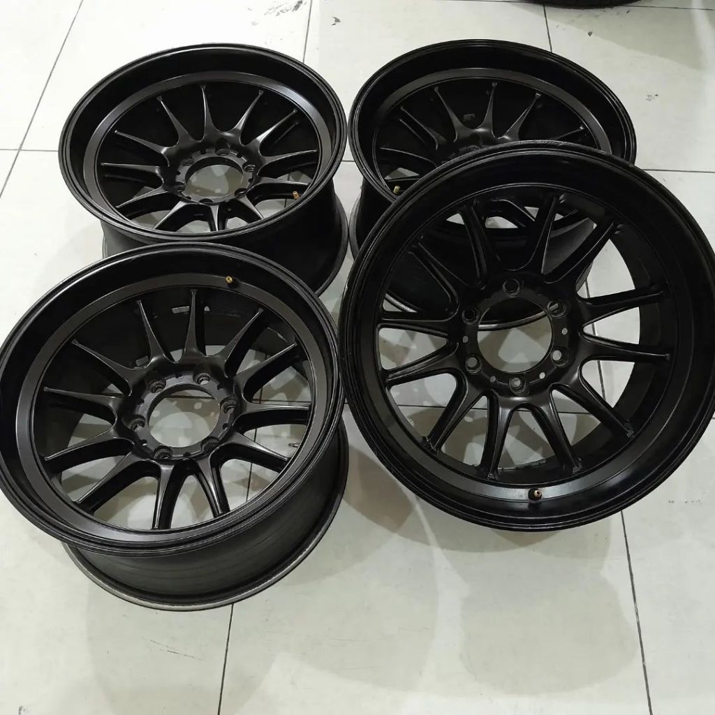 velg seken bekas hsr toboali ring 18x9 lubang 6x139 pajero fortuner hylux