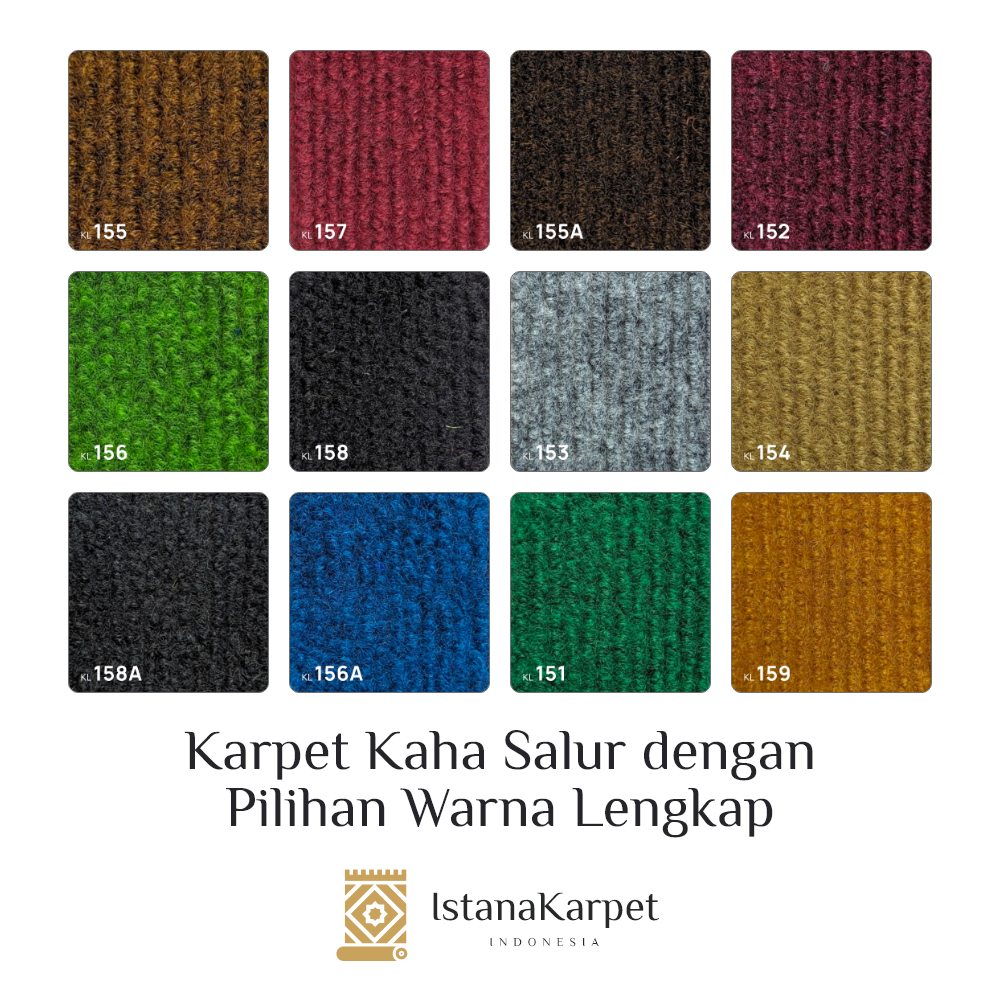 KARPET KAHA SALUR ROLL | 25 M X 200 CM TERMURAH | PRODUK SELALU READY