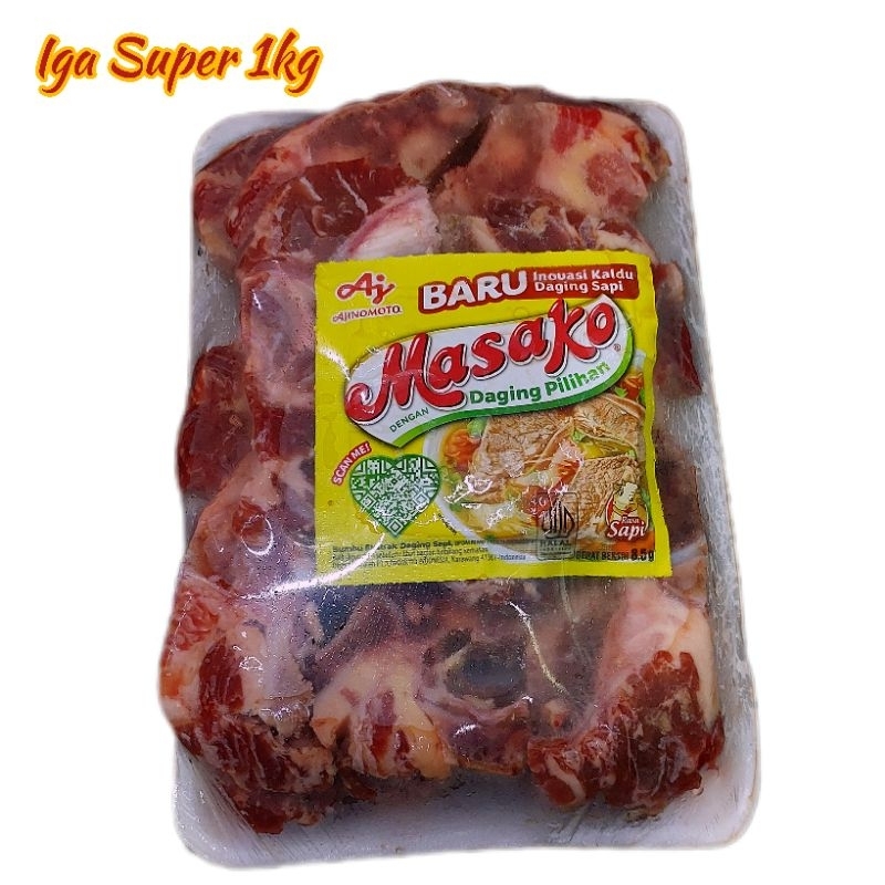 

Iga Sapi Super 1kg Iga Sapi Premium Daging Banyak Fresh Frozen