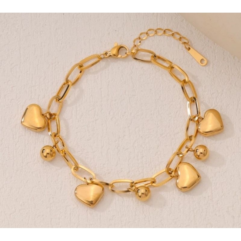 Gelang Cinta Emas Muda kadar 15% (5 gram) Request Kadar Chat admin