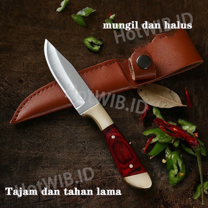 Pisau Mongolia  Super Knife Pisau Super   Mongolian Japanese Tajam Jepang Tidak ada karat, Tidak ada